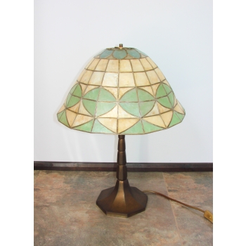 Lampa stołowa Capiz Shell.